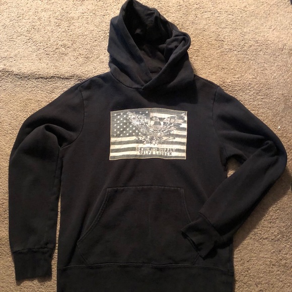 Denim & Supply Ralph Lauren Other - Ralph Lauren black flag patch Hoodie